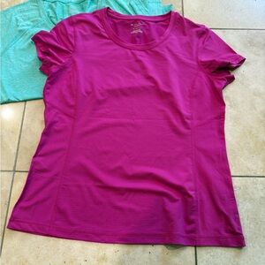 TEX Gear Magenta / Mint Short Sleeve Tee and for Women